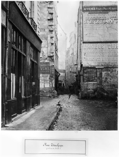 Rue Tirechape, from Rue de Rivoli, Paris, 1858-78 by Charles Marville